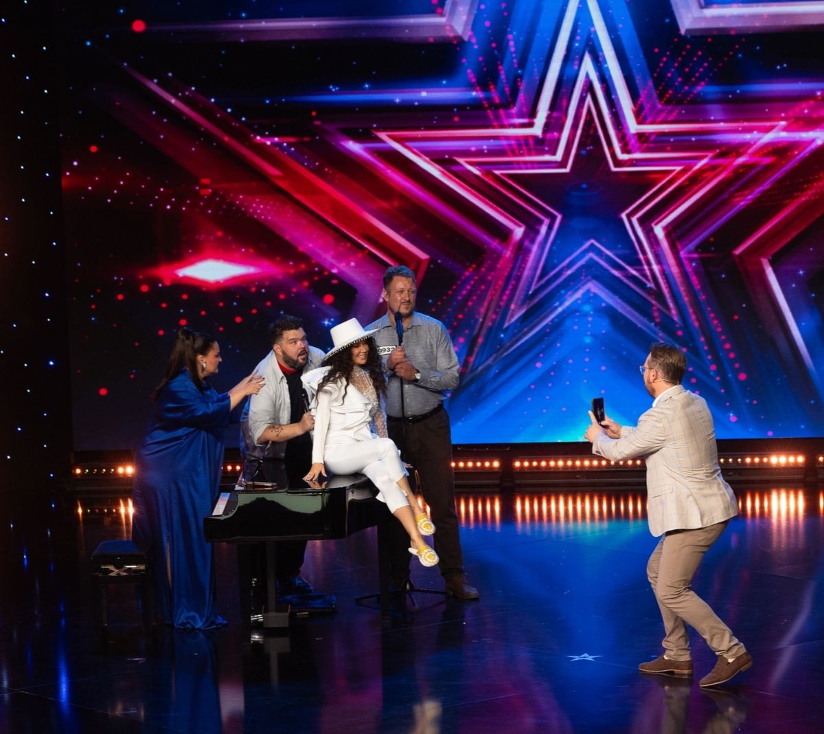 Trenutak za pamćenje zabilježio je voditelj Frano Ridjan