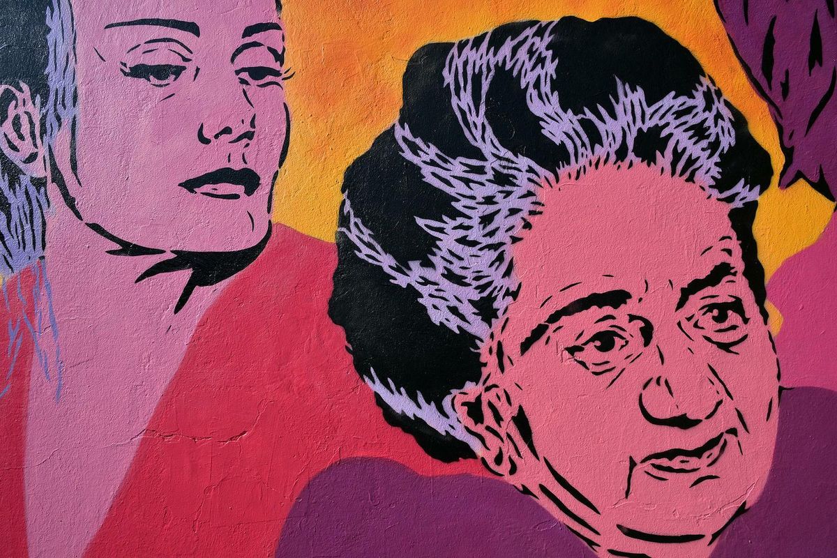 Mural Žene mijenjaju svijet na zagrebačkom Ribnjaku