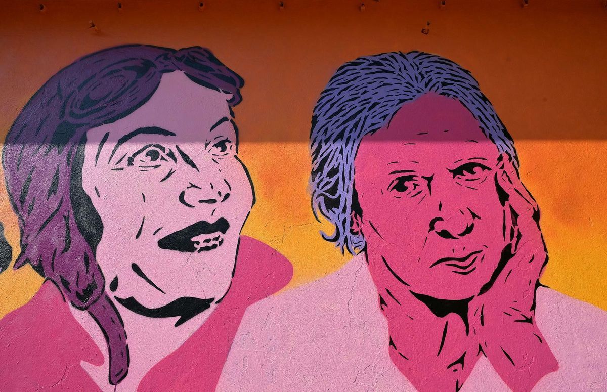 Mural Žene mijenjaju svijet na zagrebačkom Ribnjaku