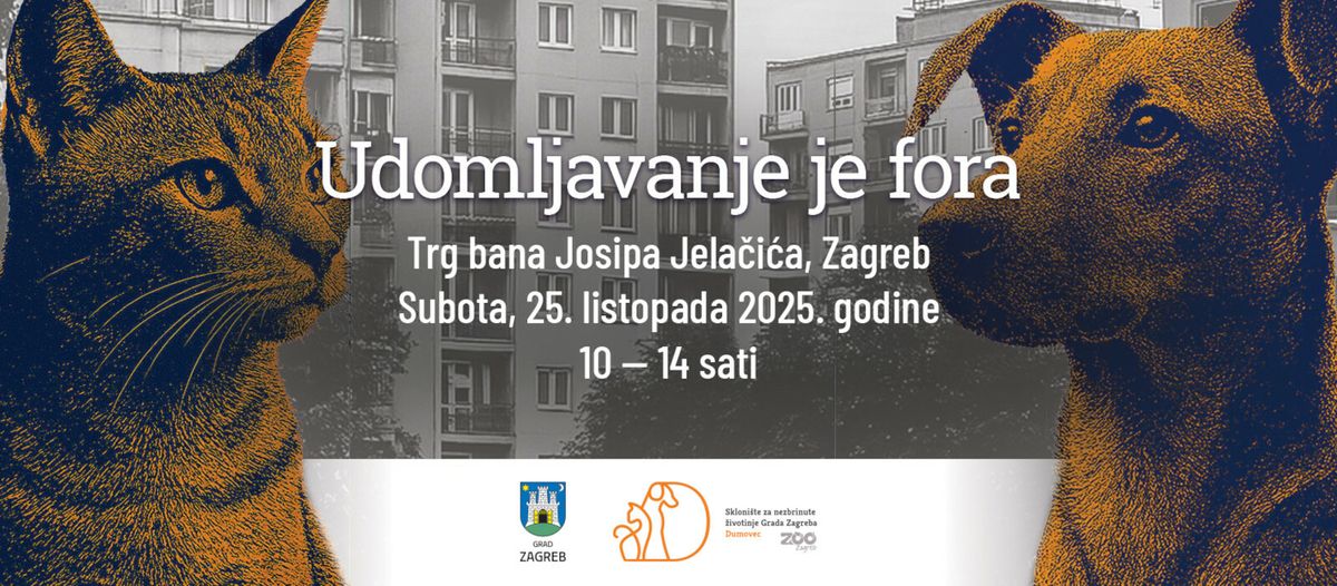 Nova akcija Udomljavanje je fora održat će se u subotu 25. listopada na Trgu bana Jelačića u Zagrebu - 3