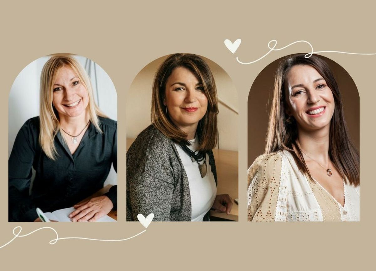 Maja Prović, Sonja Miočić i Tanja Hrvatin Šimičić - panelistice koje će voditi i radionice.