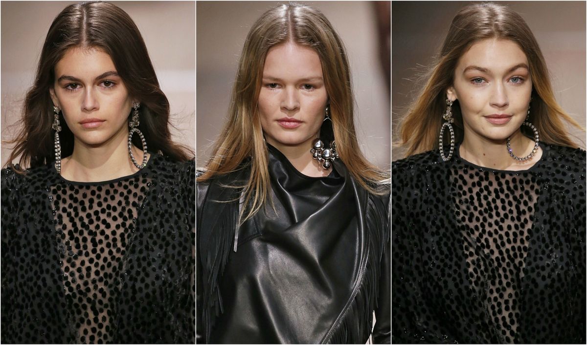 Ležerni valovi na reviji dizajnerice Isabel Marant