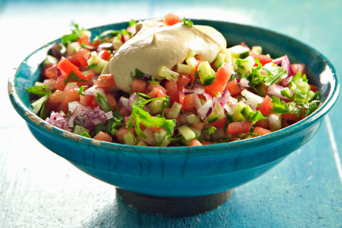 Salata s tahini namazom