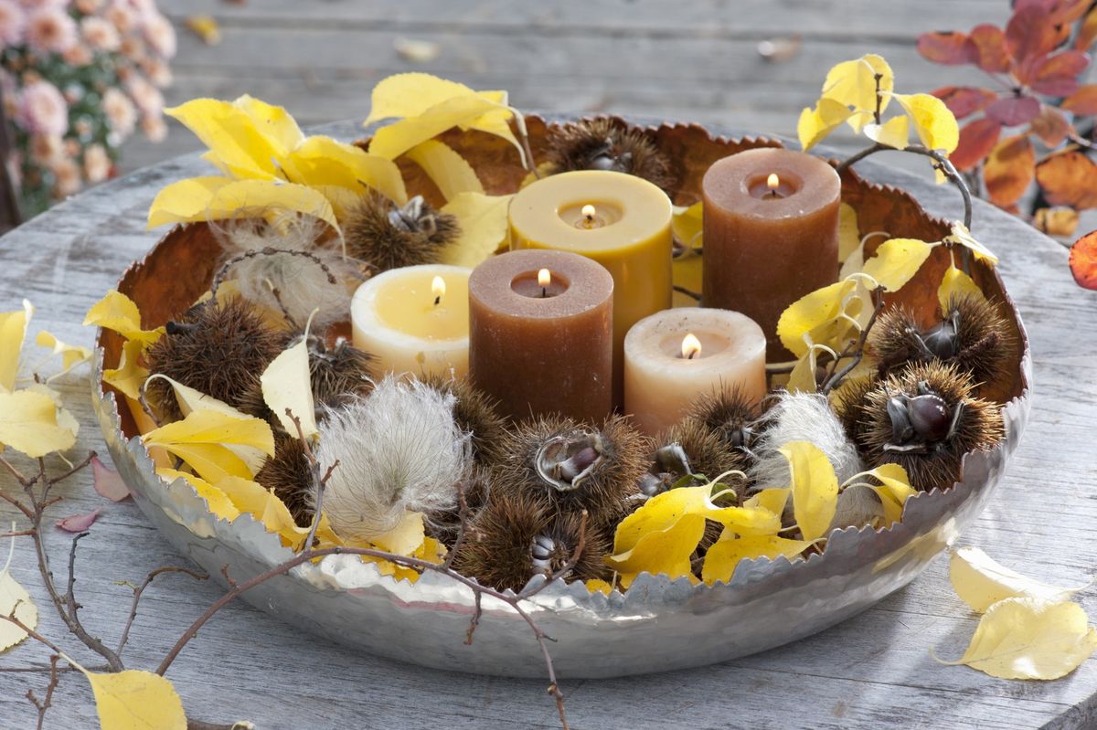 Plodovi jeseni i mirisne svijeće unijet će dašak prirode i topline u dom