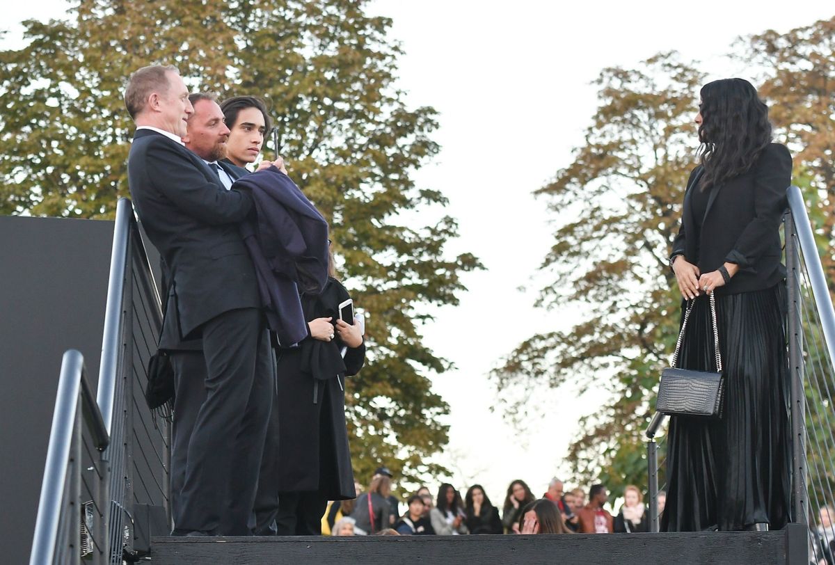 Salma Hayek na reviji modne kuće Saint Laurent
