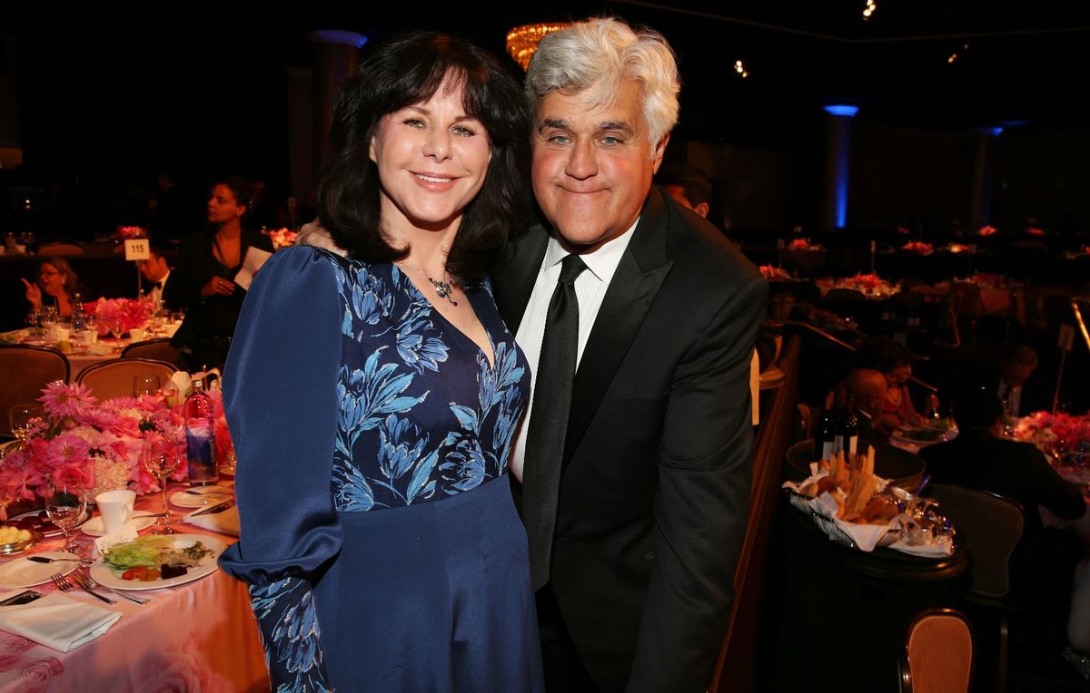 Mavis Nicholson i Jay Leno