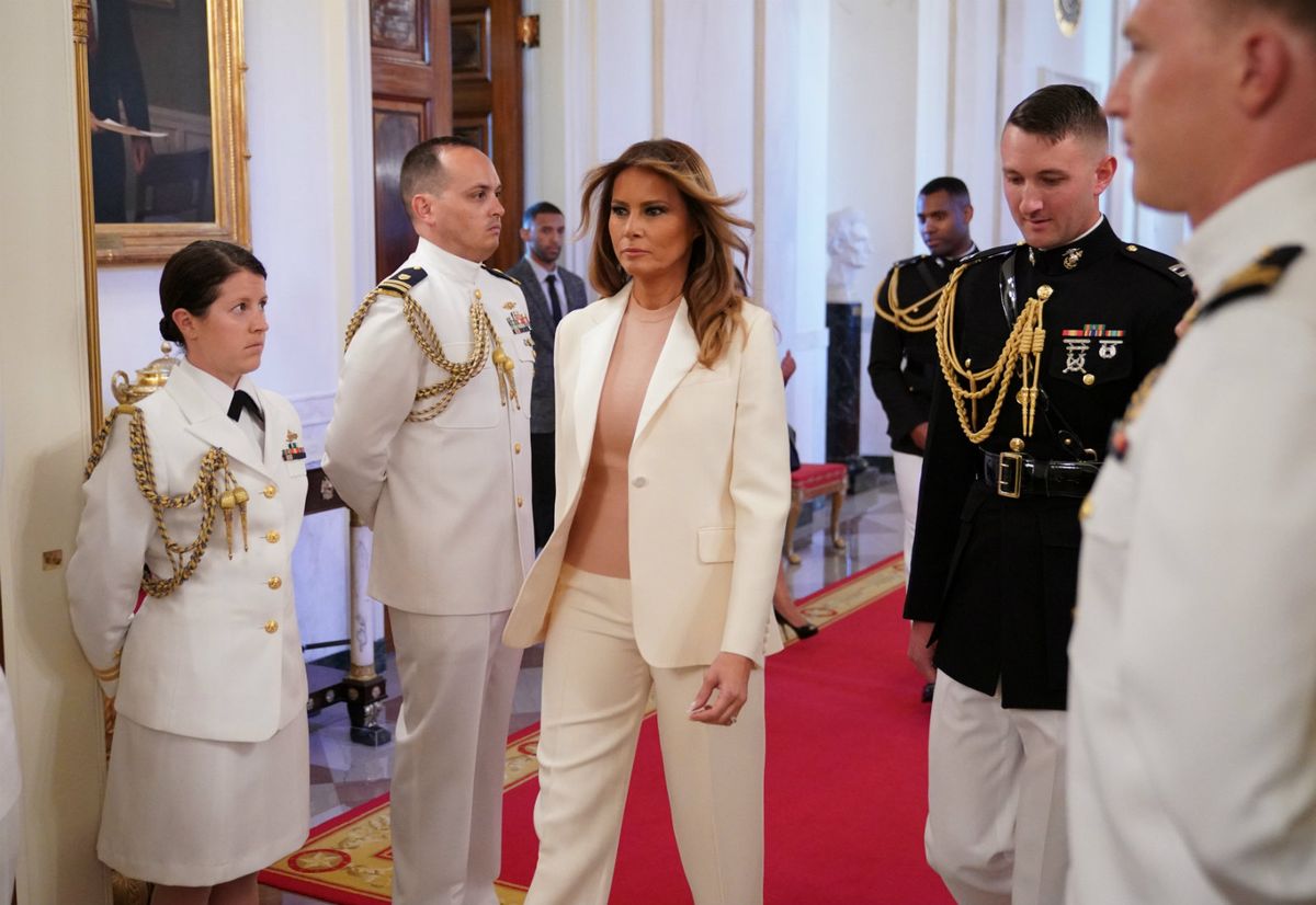 Melania Trum na ceremoniji dodjele Predsjedničke medalje slobode