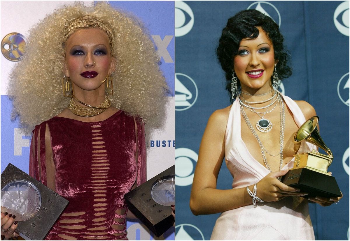 Christina Aguilera voljela je eksperimentirati s frizurama