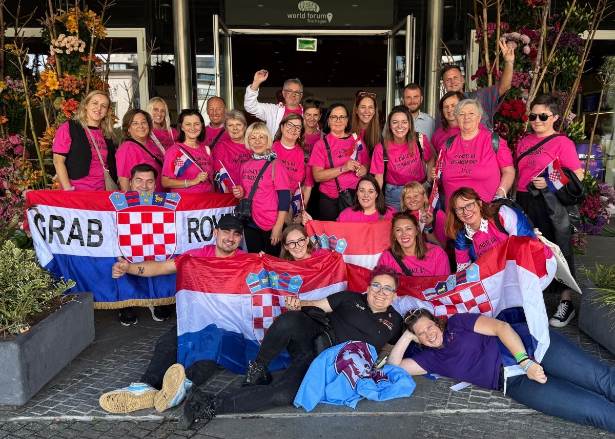 Magdalena Kahlina i njezina obitelj i prijatelji koji su bili najveći navijači i podrška