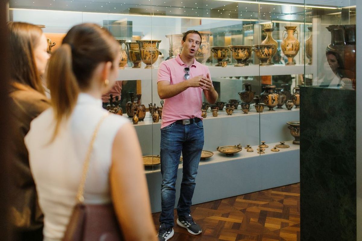 Ozren Domiter, viši kustos Arheološkog muzeja u Zagrebu