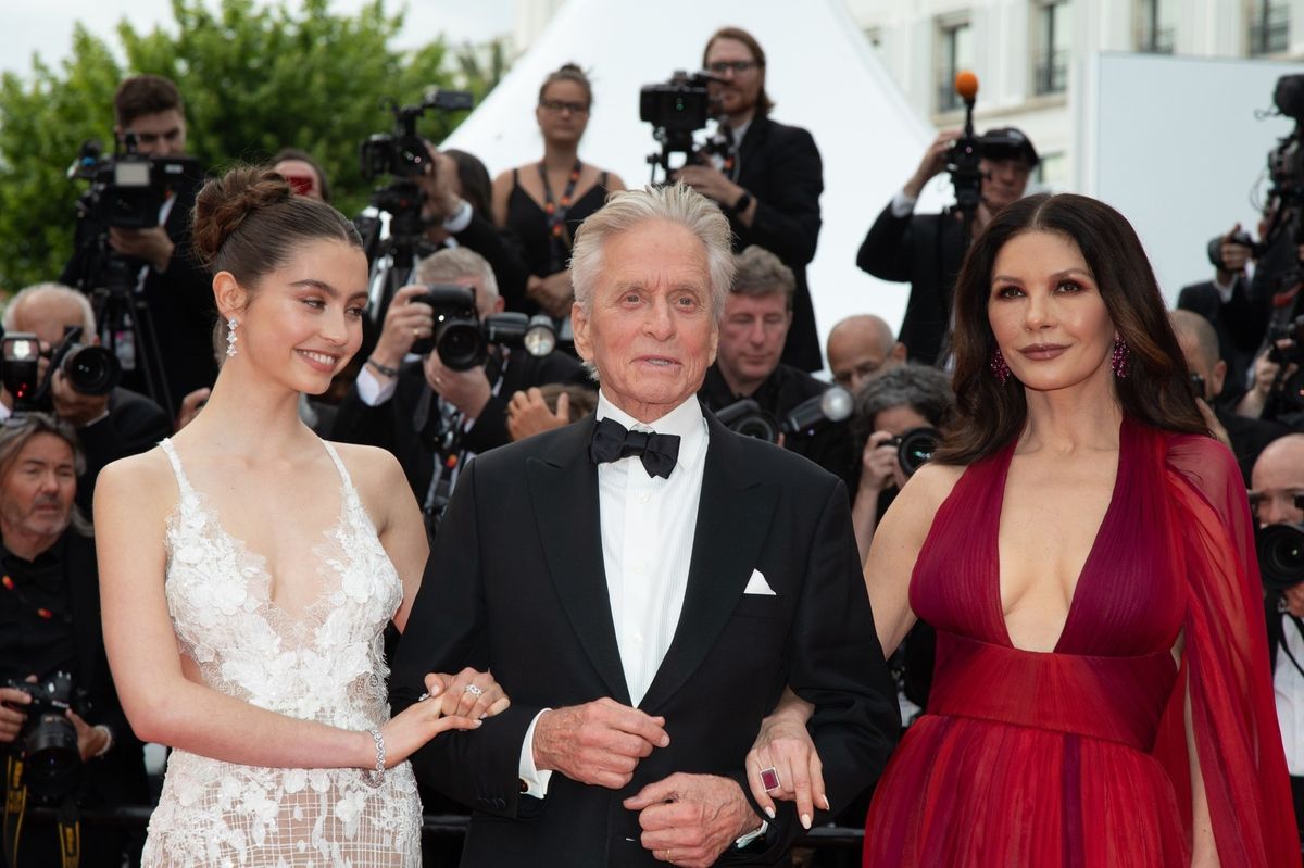 Catherine Zeta-Jones, Michael Douglas i kći Carys