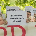 Pred Ministarstvom pravosuđa 300-tinjak prosvjednika