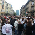 Tisuće ljudi na ulicama Sarajeva - 2