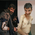 Fotografije Mihajla Dianova prije i poslije boravka u ruskom logoru