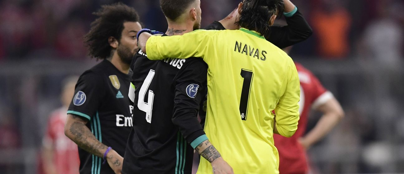 Sergio Ramos i Keylor Navas (Foto: AFP)