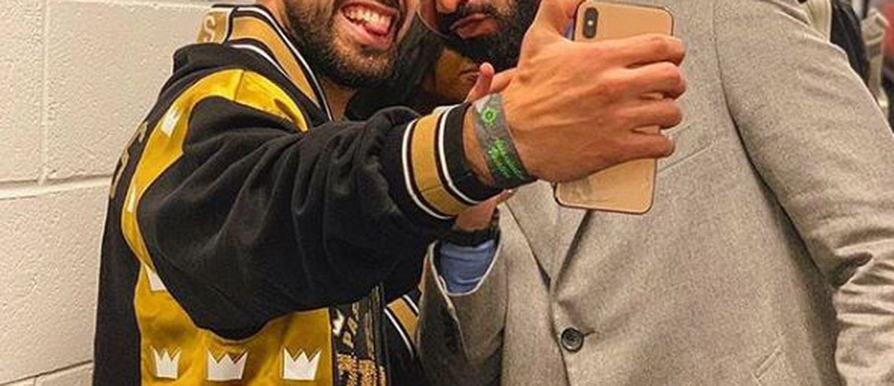 Drake i Sergio Aguero (Screenshot Aguero Instagram)