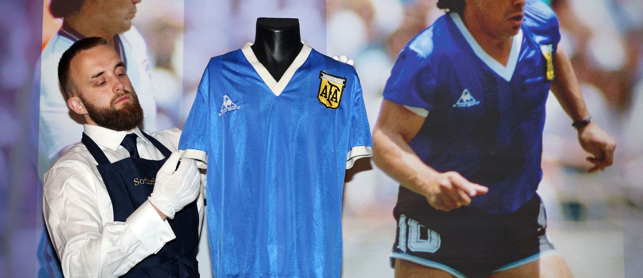 Maradonin dres iz četvrtfinala SP-a 1986. je na aukciji