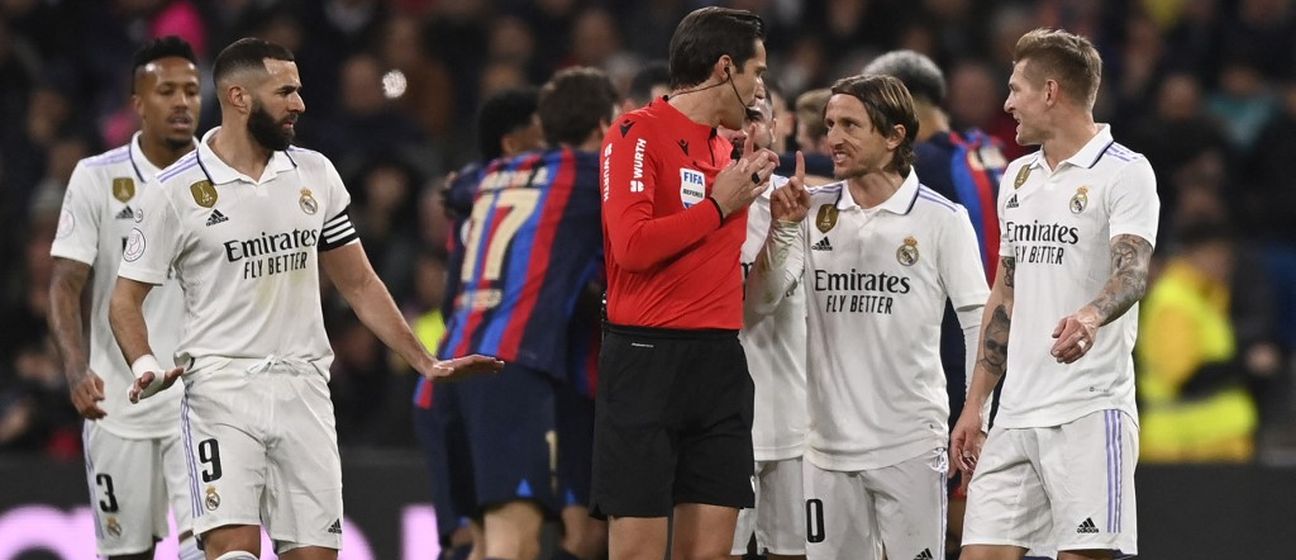 Luka Modrić na derbiju Real Madrid - Barcelona