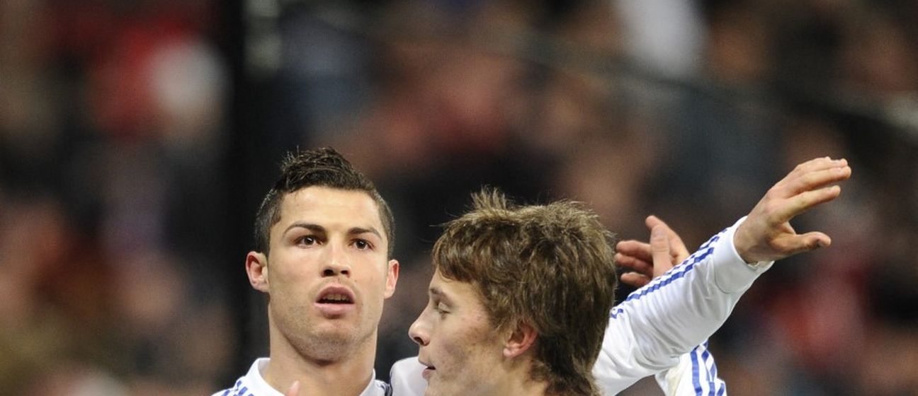 Cristiano Ronaldo i Sergio Canales u dresu Real Madrida