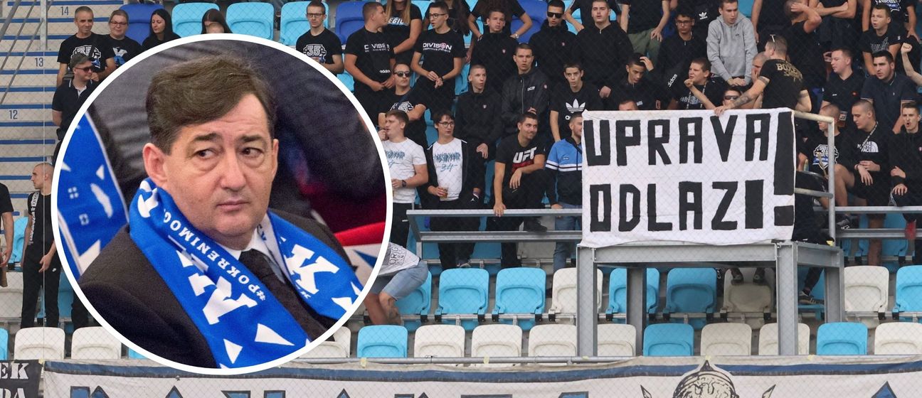 Lorinc Meszaros i Navijači Osijeka