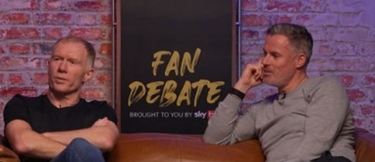 Paul Scholes i Jamie Carragher