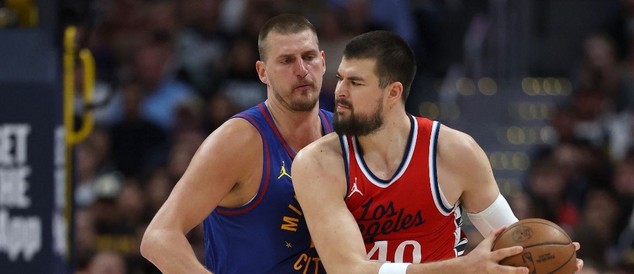 Nikola Jokić i Ivica Zubac