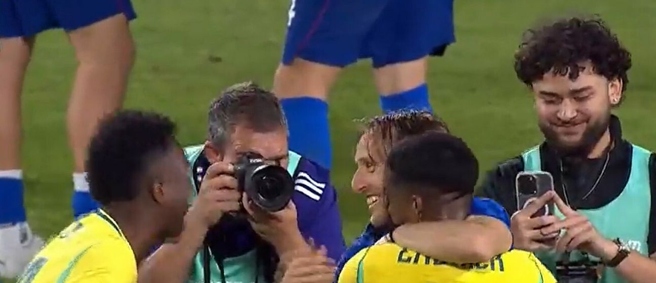 Luka Modrić, Vinicius i Endrick