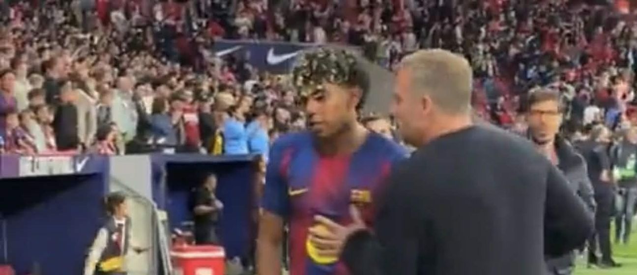 Lamine Yamal i Hansi Flick