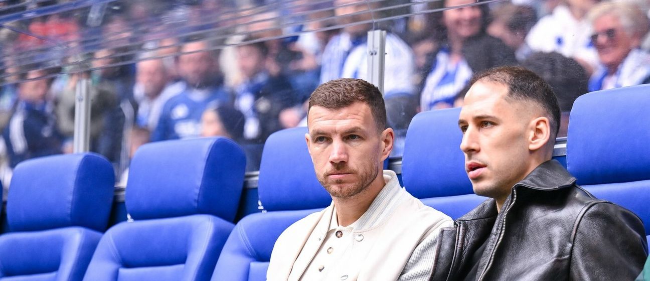 Edin Džeko i Nikola Katić