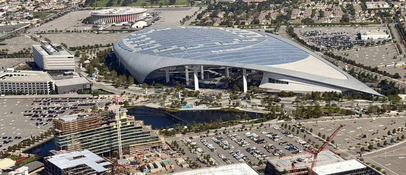 SoFi stadion u Inglewoodu u okolici Los Angelesa