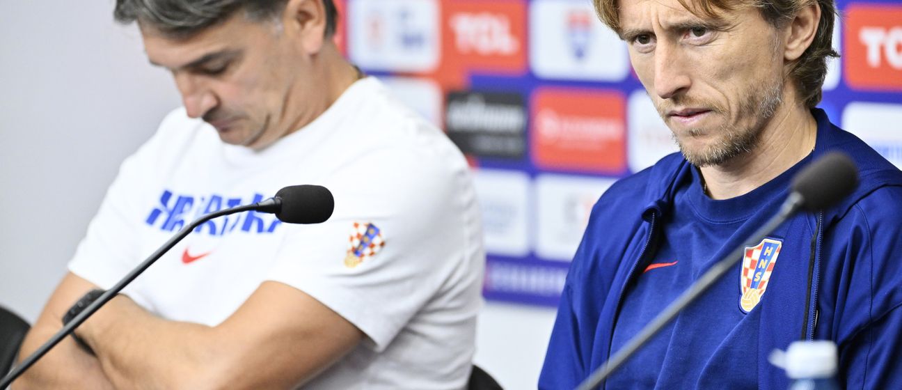 Zlatko Dalić i Luka Modrić