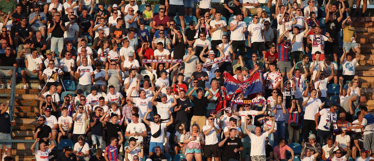 Navijači u Varaždinu