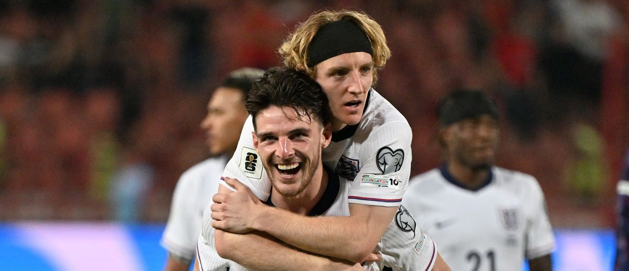 Anthony Gordon i Declan Rice