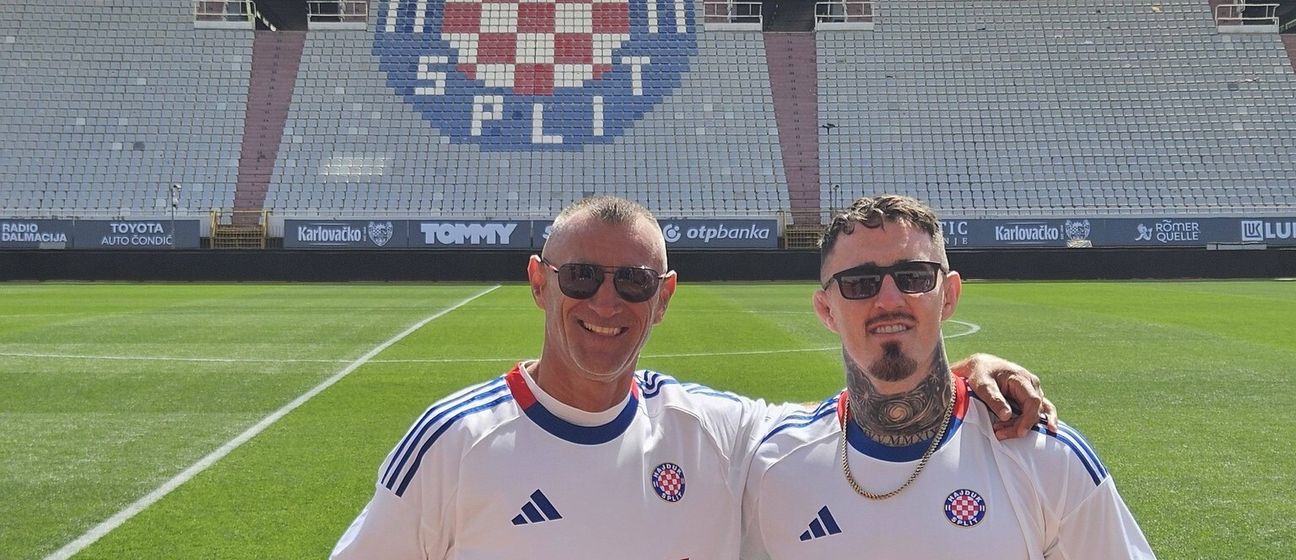 Stipe Drviš i Tom Aspinall