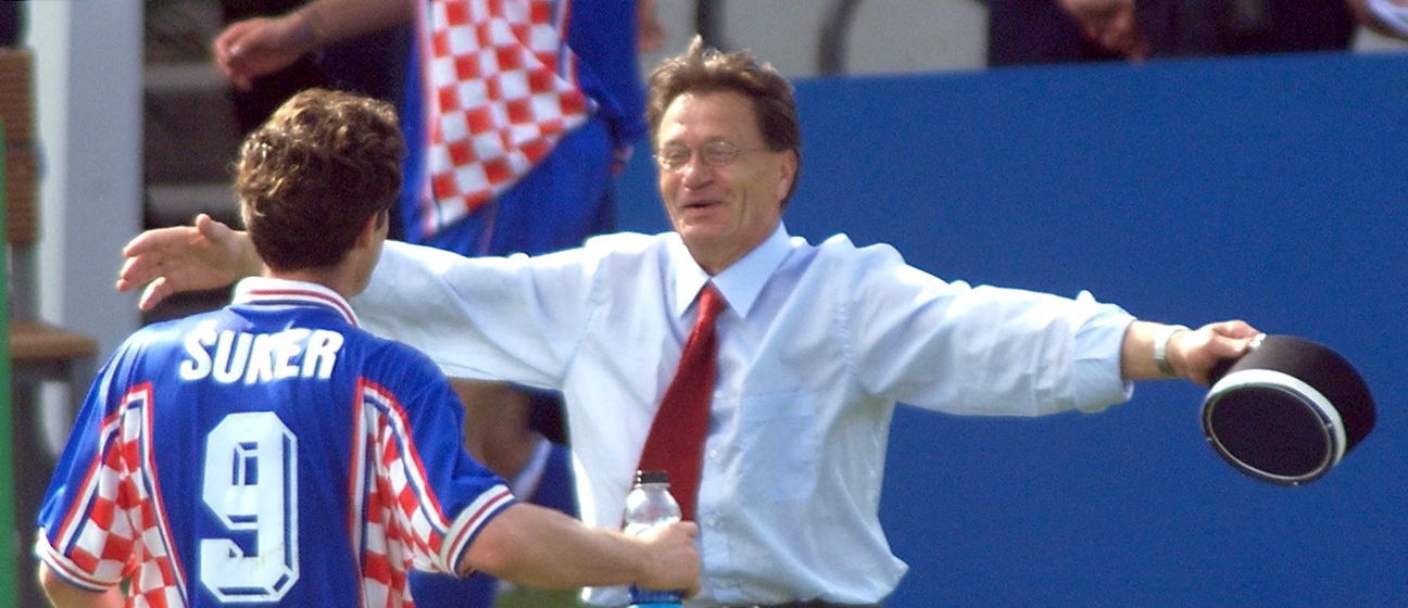 Miroslav Blažević i Davor Šuker