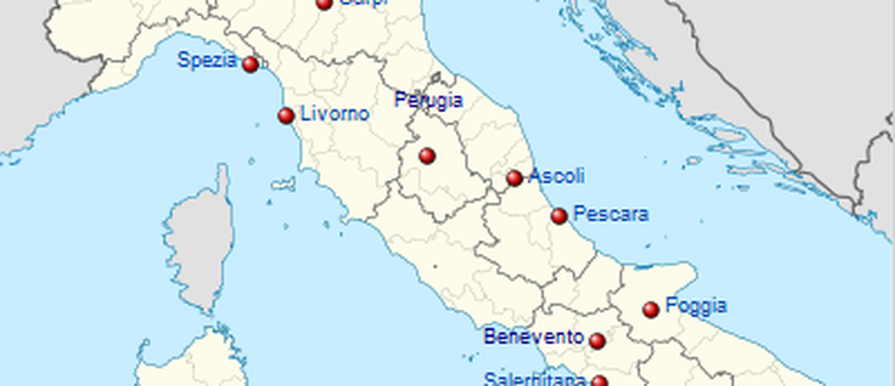 Trenutnih 19 sudionika Serie B (Screenshot: Wikipedia)