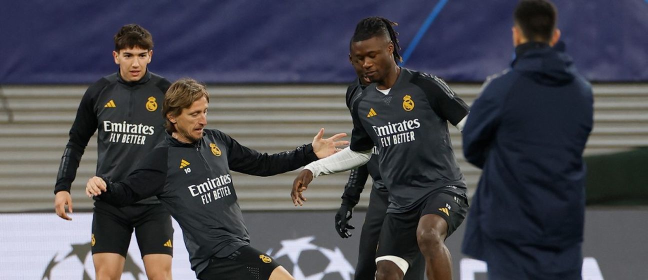 Luka Modrić i Eduardo Camavinga