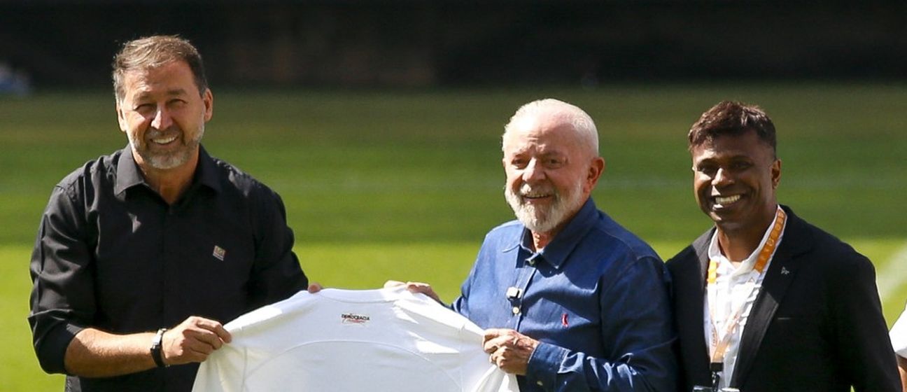 Augusto Melo i predsjednik Brazila Lula