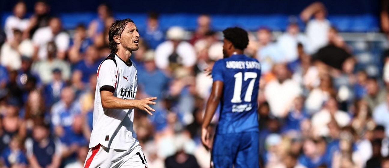 Luka Modrić u dresu Milana