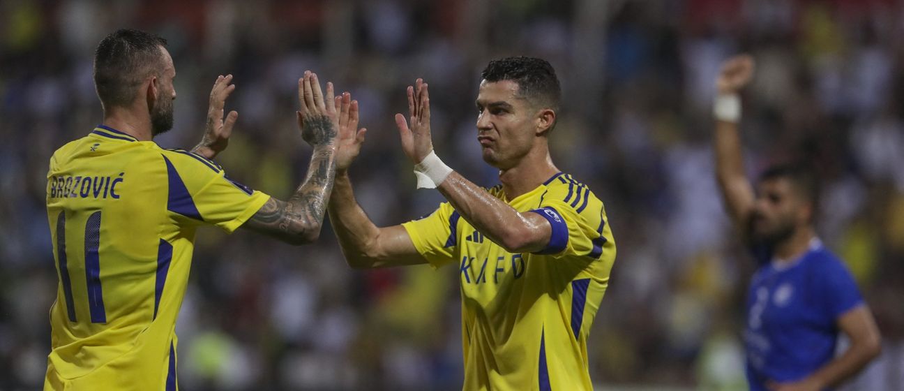 Marcelo Brozović i Cristiano Ronaldo