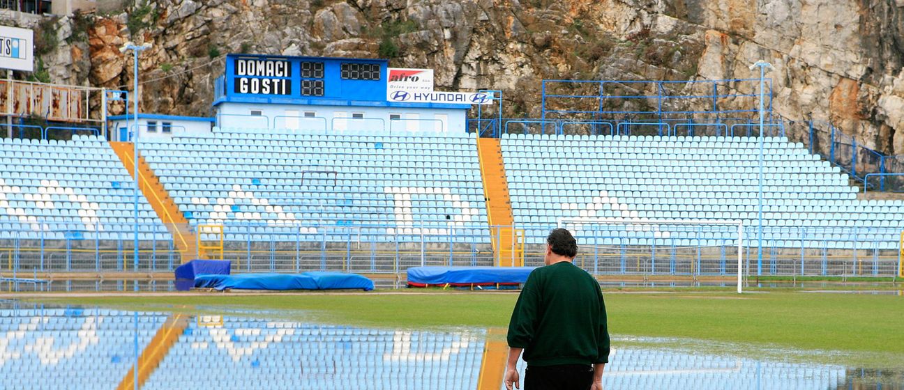 Kantrida nakon jednih od poplava u prošlosti