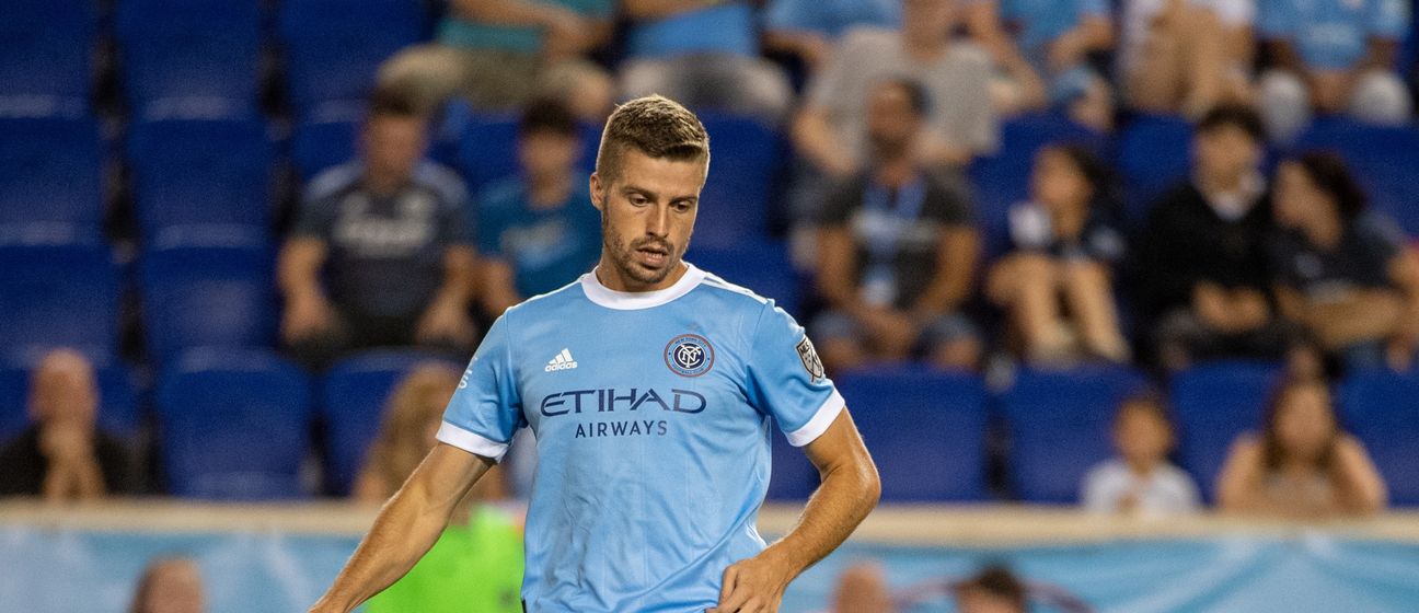 Latinovich dok je igrao za New York City FC