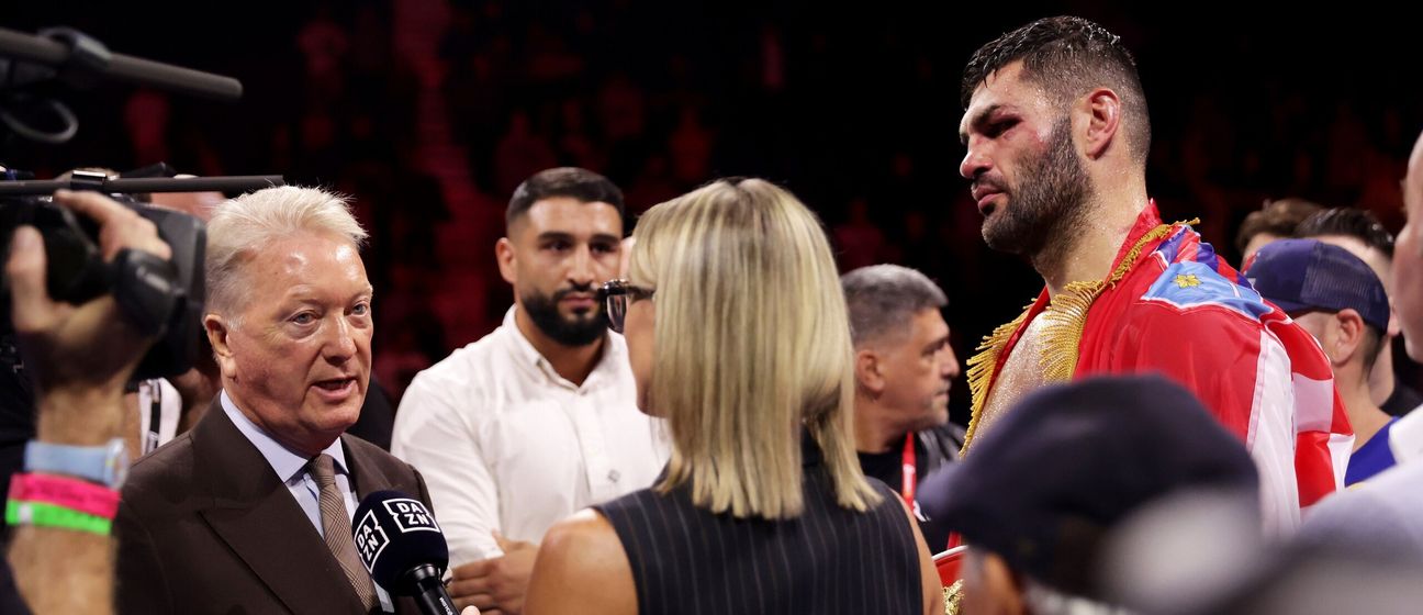 Frank Warren i Filip Hrgović