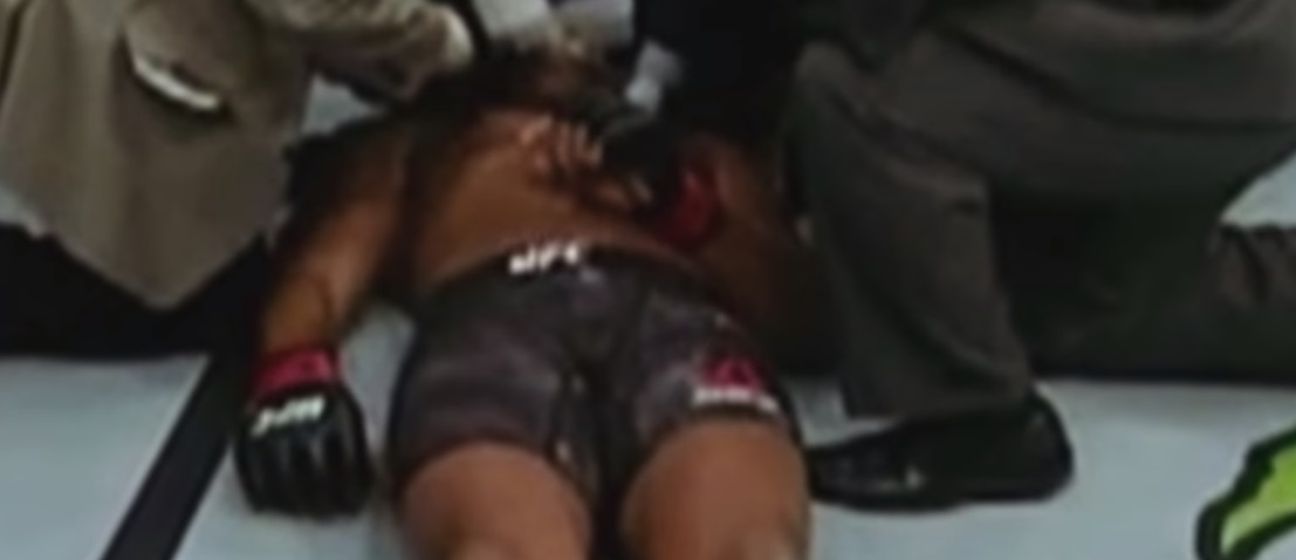Alistair Overeem u nesvijesti (Screenshot)