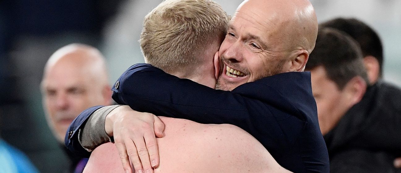 Donny Van de Beek i Erik ten Hag