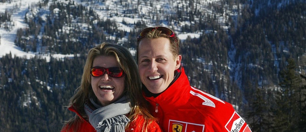 Corinna i Michael Schumacher