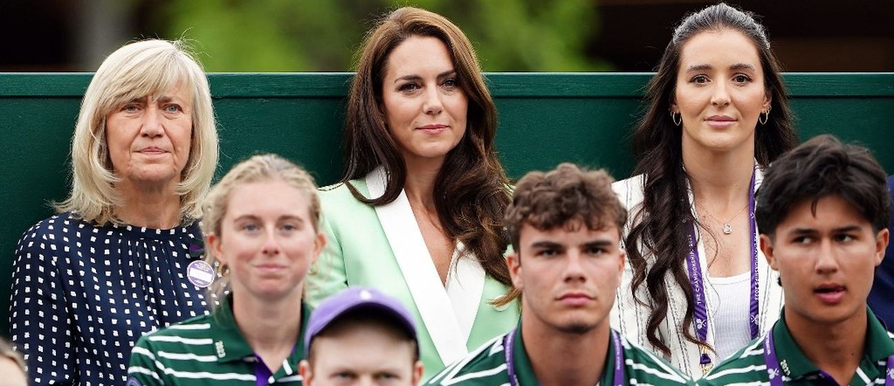 Princeza Catherine i Laura Robson (desno)