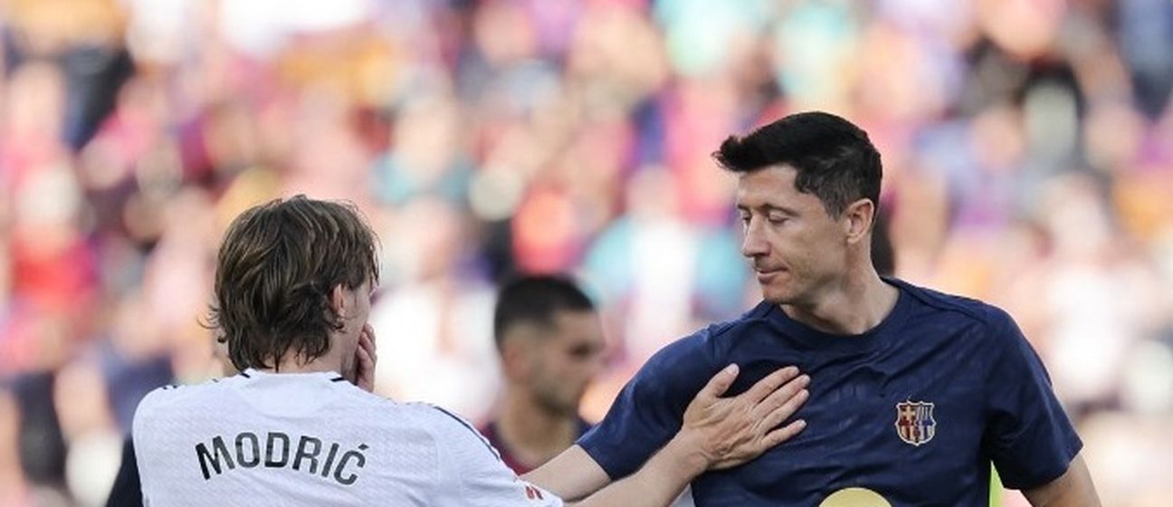 Lewandowski i Modrić