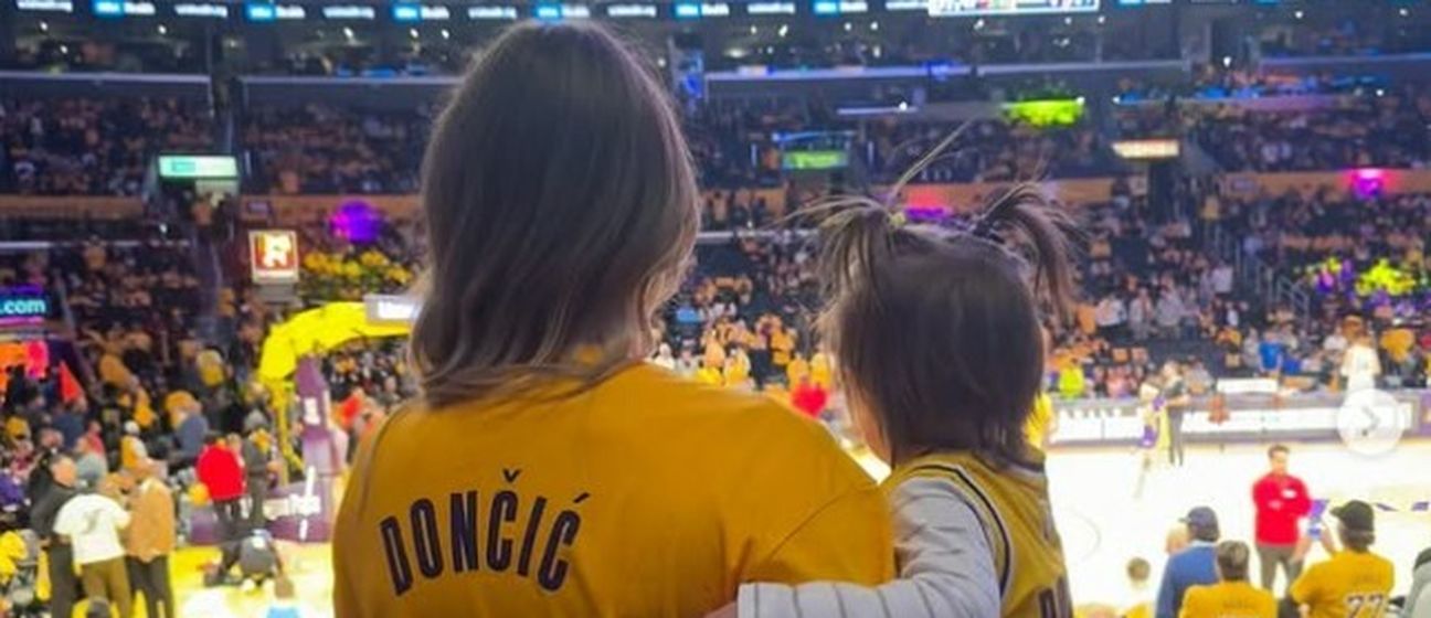 Dončićeva zaručnica i starija kćer