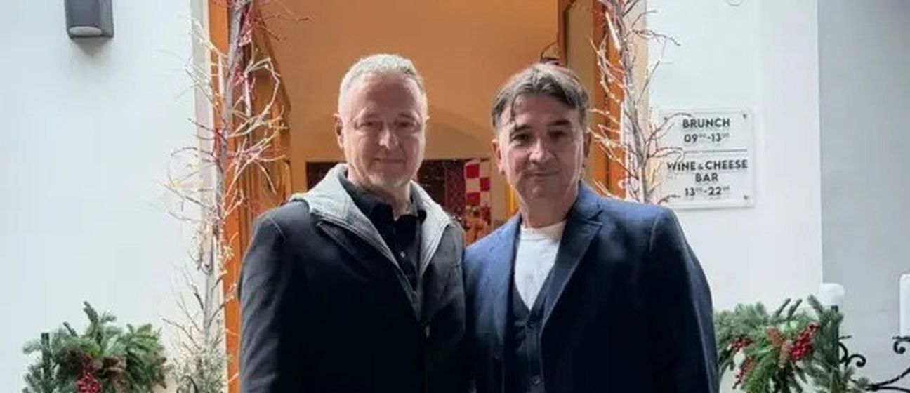 Zlatko Dalić i Marko Perković Thompson